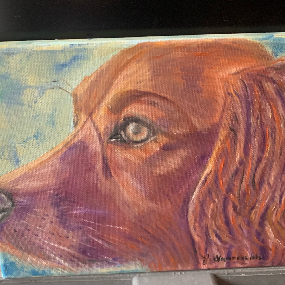 Dog Portrait Canvas Art
